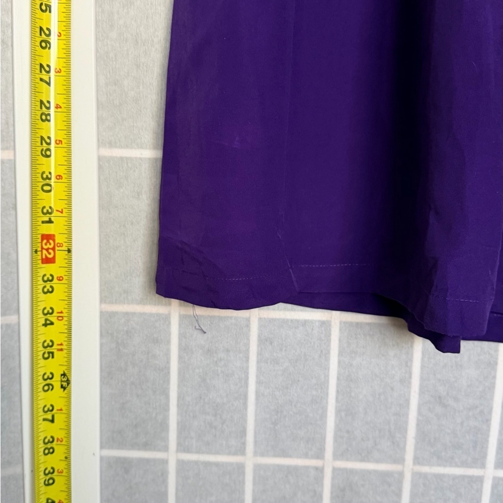 Forever 21 Purple Blouse with Cutout Neckline - Picture 5 of 9